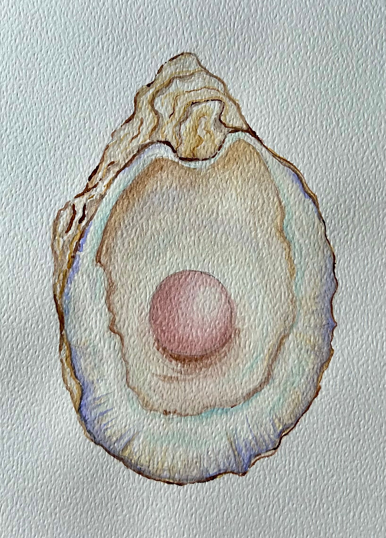oyster pearl print