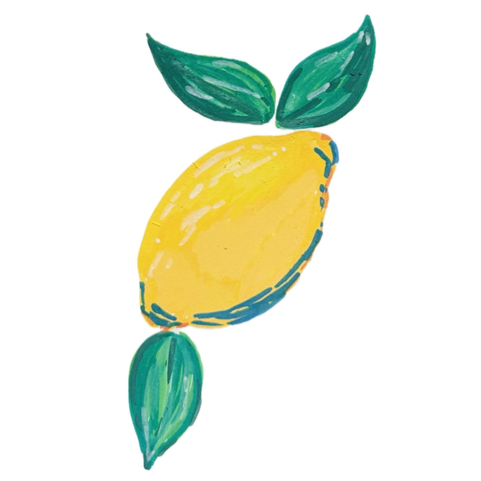 lemon sticker