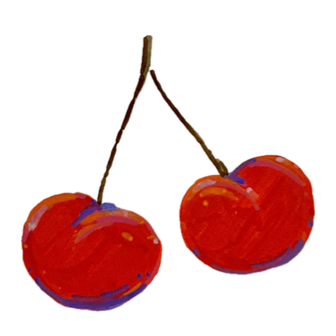 cherries sticker