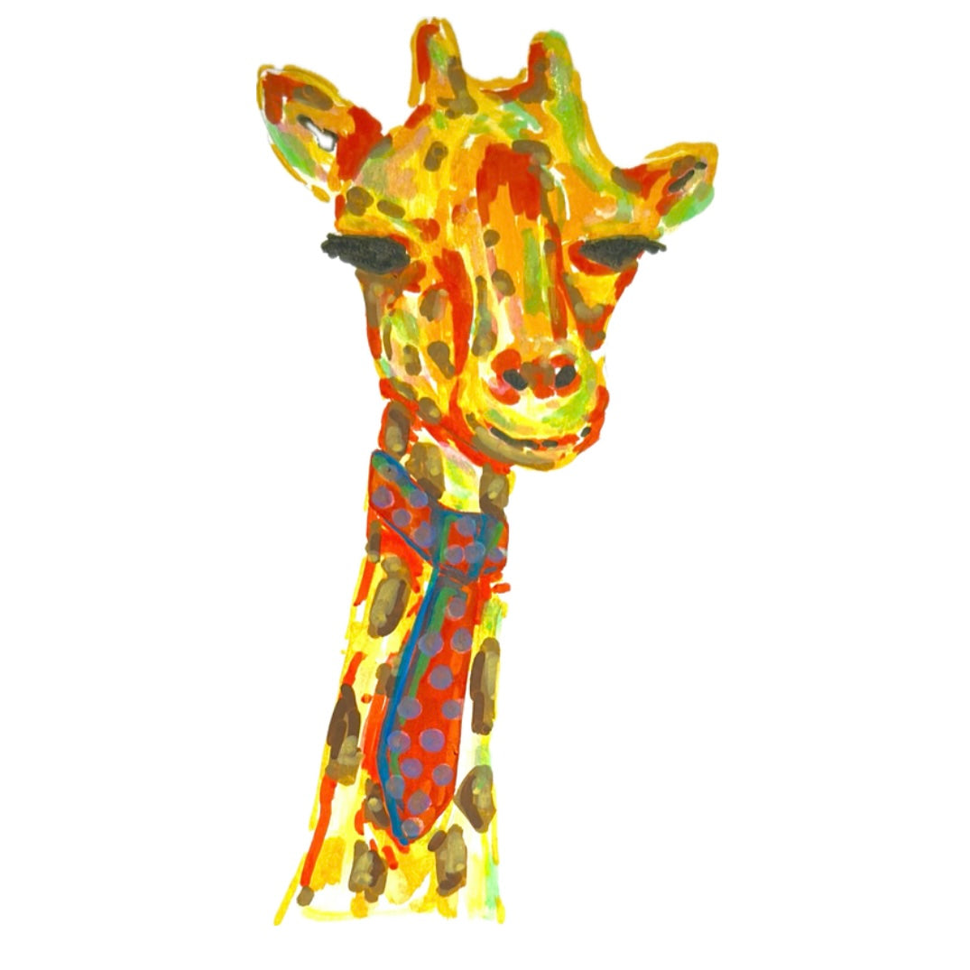 giraffe sticker